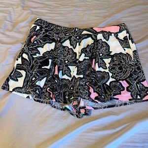 Express Patterned Shorts